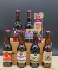 Boisson - Bière - Ambrée - Margaux, bière brune à la confiture de frambroise - La Baie des Gourmets