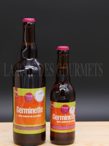 Germinette, bière ambrée - La Baie des Gourmets