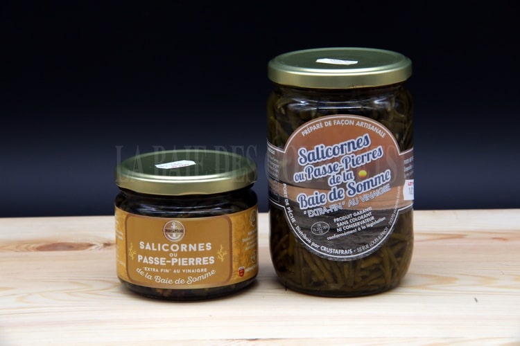 Salicornes au vinaigre (passe-pierre) - La Baie des Gourmets